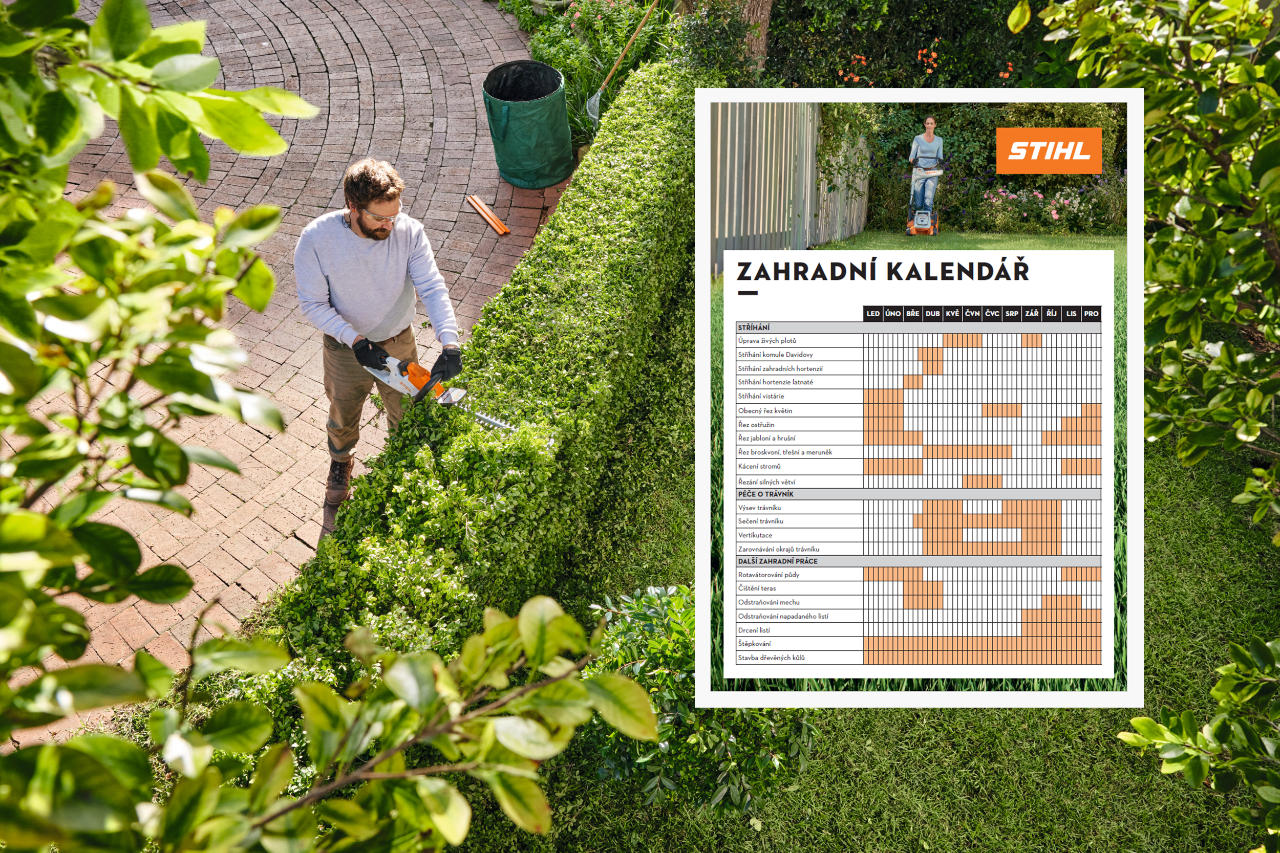 Zahradní kalendář STIHL
